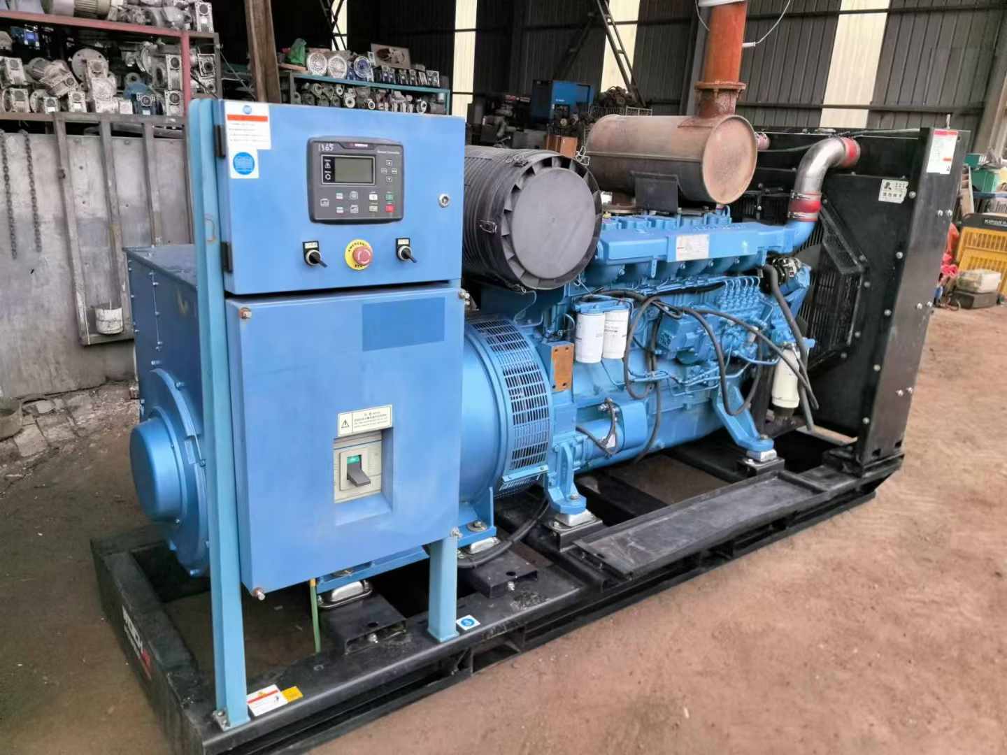 雨城500kW 柴油发电机组可带动设备功率的计算公式是什么?